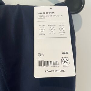 Athleta Venice jogger XS NEW